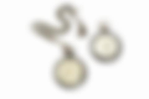 Lot consisting of two pocket watches in nielled silver (preview)