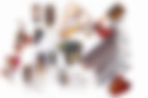 of which six in painted porcelain (preview)