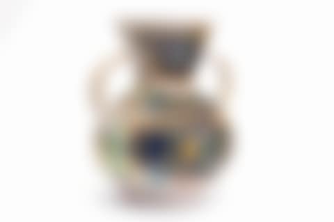 Polychrome ceramic vase with archaic decorations (preview)