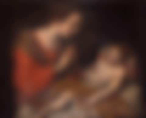 Madonna in adoration of the Child (preview)