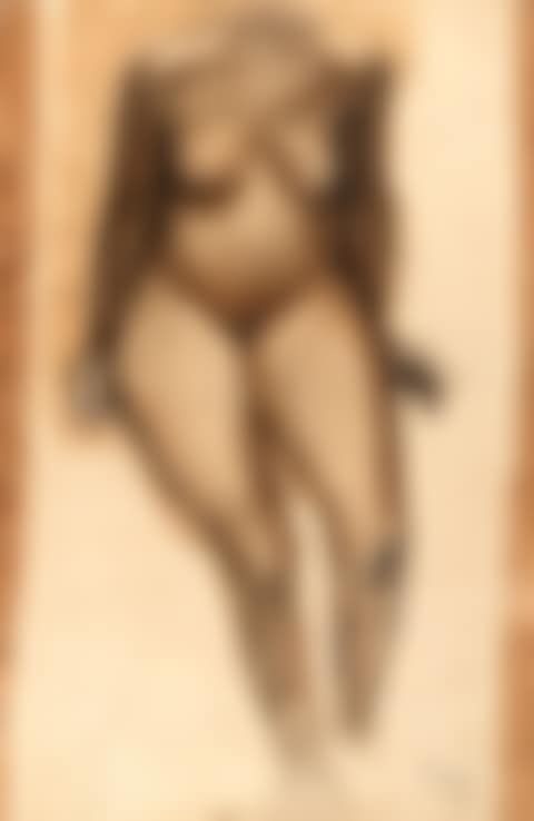 Seated nude (preview)