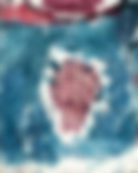 Romania - Composition n°8 (Bleue, haut et centre rose) (preview)