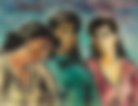 Trois filles devant la mer (preview)