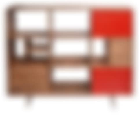 DANISH INSPIRED HARDWOOD DOUBLE-SIDED DISPLAY UNIT (preview)