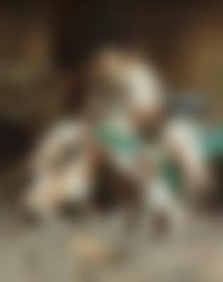 Beagle Puppies Feasting (preview)