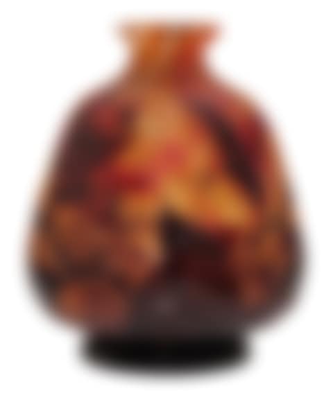A DAUM NANCY CAMEO GLASS VASE (preview)