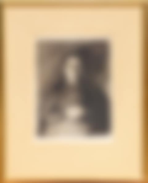 Frau mit uebereinandergelegten haenden (Woman with folded hands) (preview)