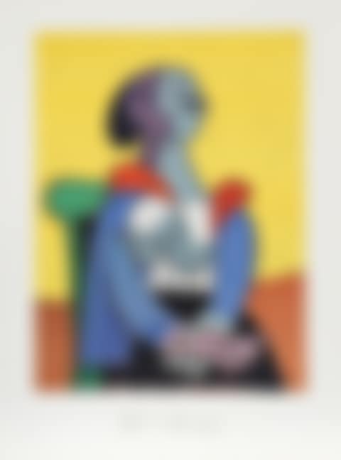 Femme a la Chaise sur Fond JauneYear of Original Artwork (preview)