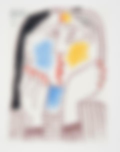 Tete Appuyee sur les Mains Ii Year of Original Artwork (preview)