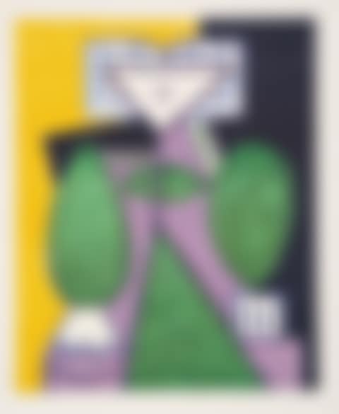 Femme en Vert et Mauve (preview)