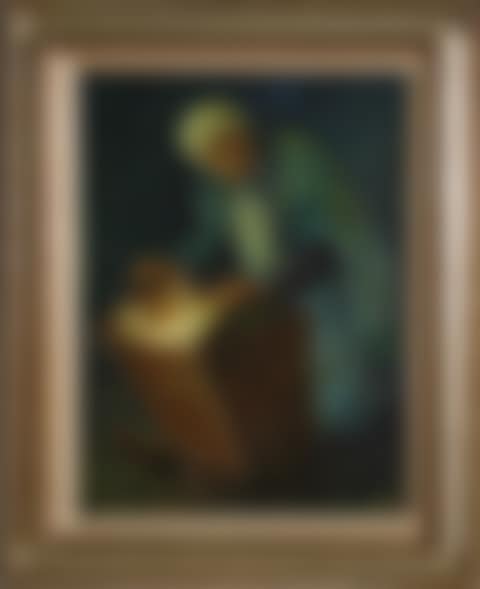Untitled - Woman with Child in Crib (preview)