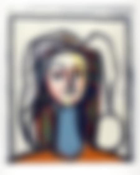 Portrait au cou bleu Year of Original (preview)