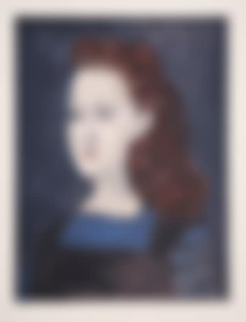 Femme a la Collerette BleueYear of Original Artwork (preview)