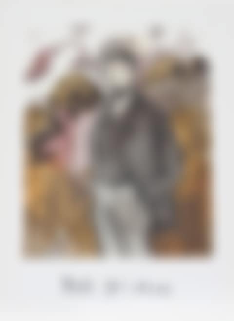 Portrait d"un Homme Debout avec BarbicneYear of Original Artwork (preview)
