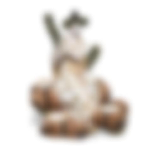 A FRENCH (LILLE) FAIENCE FIGURAL INKSTAND (preview)