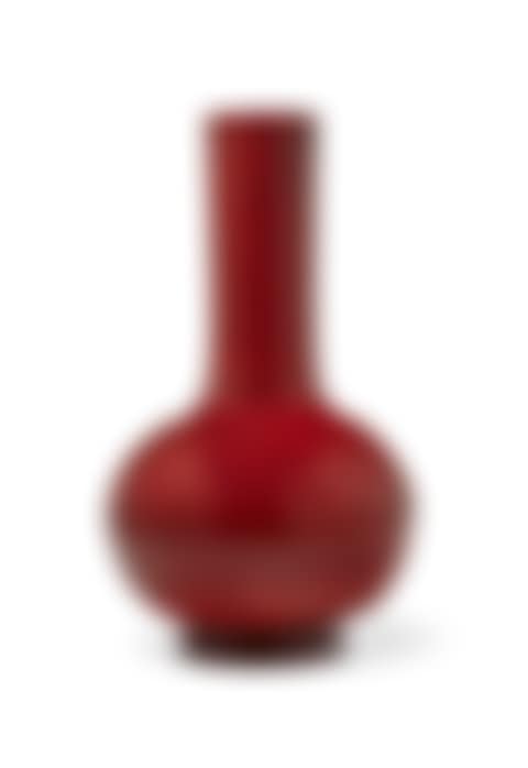A CHINESE 'REALGAR' GLASS BOTTLE VASE (preview)