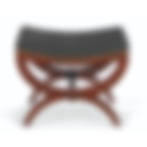A FEDERAL MAHOGANY CURULE-BASE STOOL (preview)