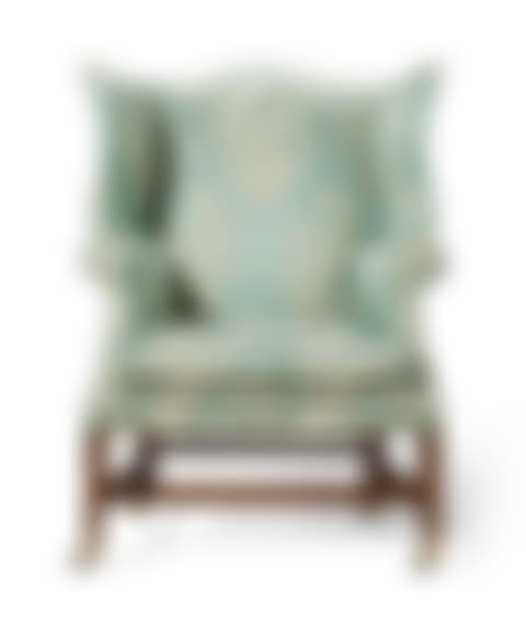 A FEDERAL EAGLE INLAID MAHOGANY EASY CHAIR (preview)