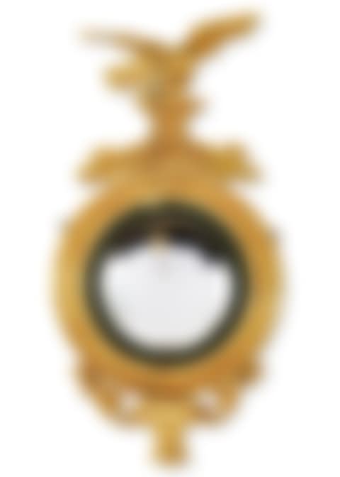 A CLASSICAL EAGLE-CARVED GILTWOOD CONVEX MIRROR (preview)
