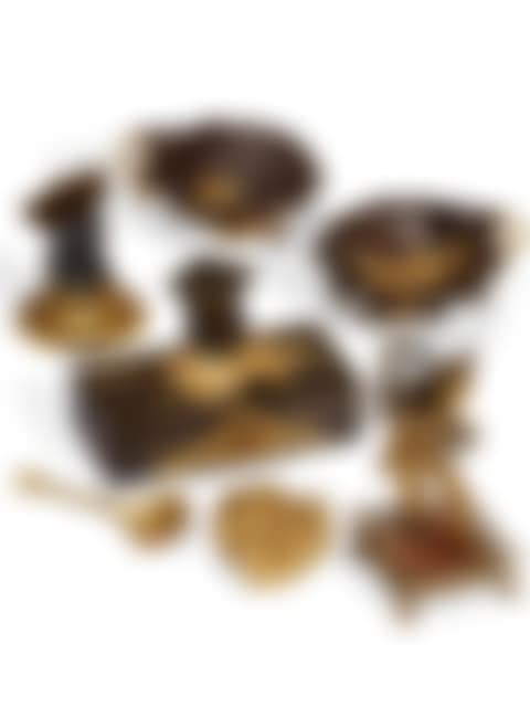 A GROUP OF ORMOLU AND PATINATED BRONZE DESK ACCESSORIES (preview)