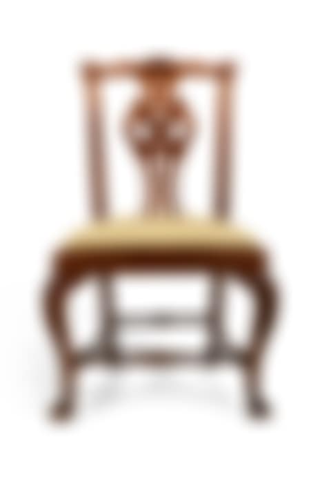 A CHIPPENDALE CARVED MAHOGANY SIDE CHAIR (preview)