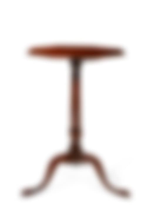 A FEDERAL MAHOGANY OCTAGONAL-TOP CANDLESTAND (preview)