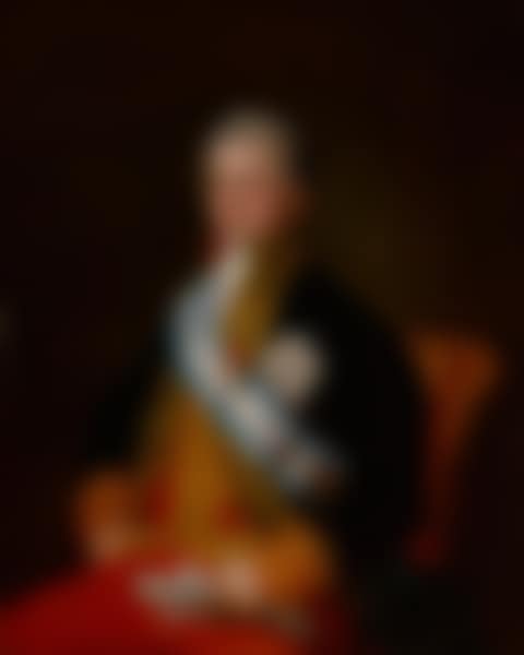 Portrait of the Marquis de Caballero, seated three-quarter length, wearing uniform, the Cross of Carlos III and the Badge of the Order of Santiago (preview)