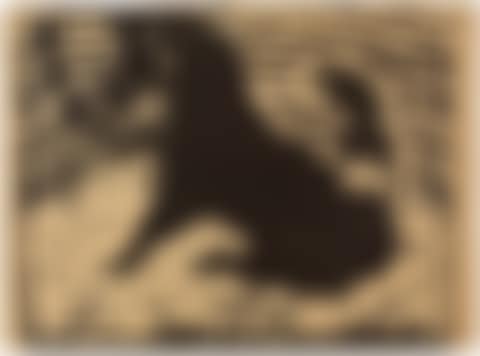 Zirkusreiterin - Artistin auf schwarzem Pony (preview)