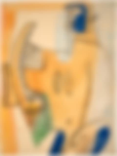 Figure de femme sur le thème de Divinité baroque (preview)