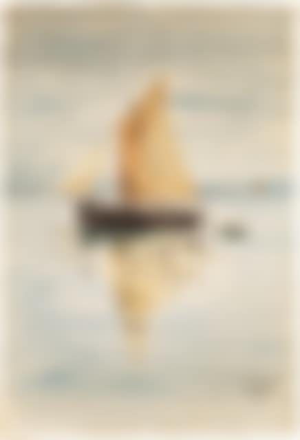 Sailing ship with reflections (preview)