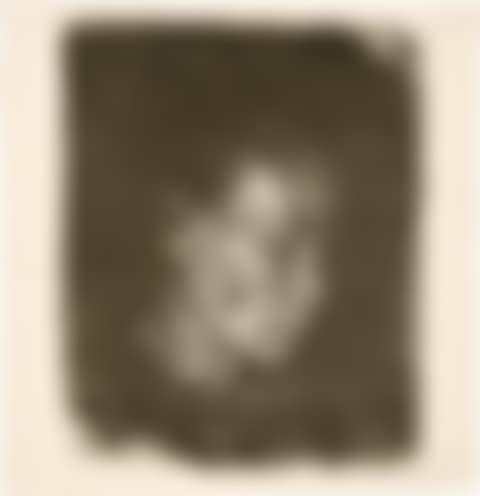 Head of a working woman in three-quarter profile to the right (preview)