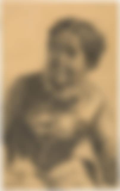 Bust portrait of a lady, turned slightly to the left (preview)