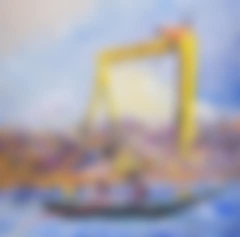 "THE CURRACH MEN AT HARLAND & WOLFF, BELFAST" (preview)