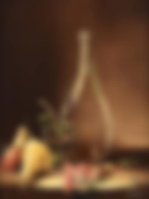 "STILL LIFE, BOTTLE & FRUIT" (preview)