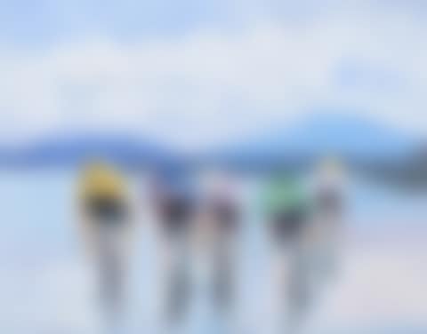 "CYCLISTS RACING ON DOWNINGS BEACH" (preview)