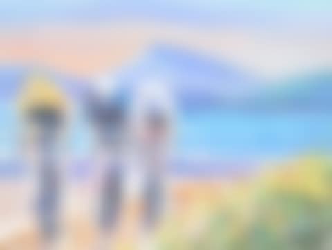 "CYCLISTS RACING AT DOWNINGS SEAFRONT" (preview)