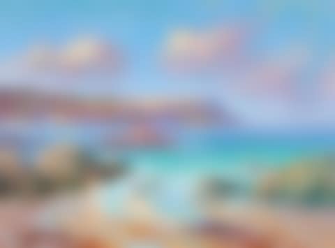"ON THE BEACH AT BALLINTOY, COUNTY ANTRIM" (preview)