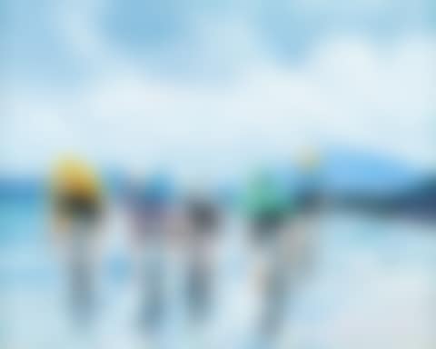 "CYCLISTS RACING ON DOWNINGS BEACH" (preview)