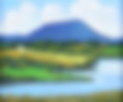 "MUCKISH MOUNTAIN FROM GLEN LOUGH" (preview)
