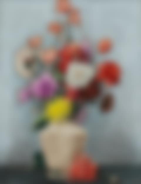"STILL LIFE , VASE OF FLOWERS" (preview)