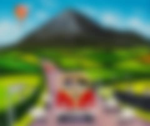 "ANDY PATS WANDERING SHEEP ON A PILGRIMAGE TO CROAGH PATRICK" (preview)