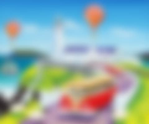 "WANDERING SHEEP VISIT FANAD LIGHTHOUSE" (preview)