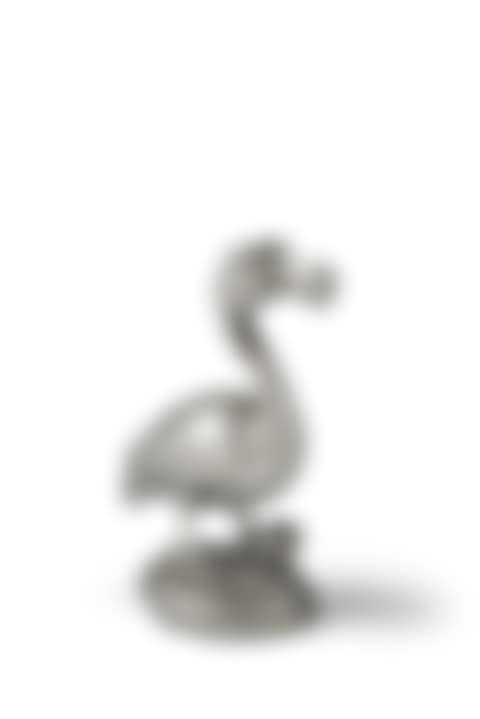 A GROUP OF THREE SILVER BIRD-FORM ROSEWATER SPRINKLERS (preview)