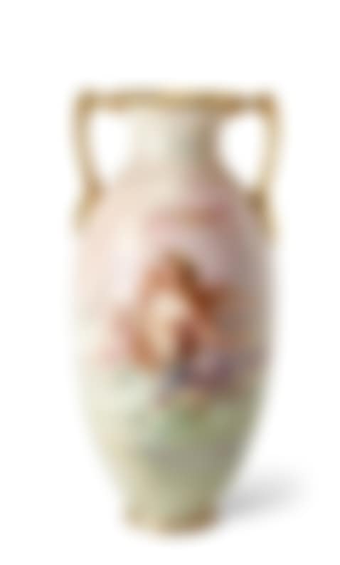 A ROYAL DOULTON TWO-HANDLED "SIRENS" VASE (preview)