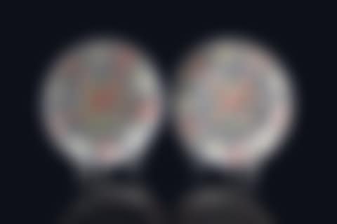 A Pair of Dutch Majolica Pottery Plates (preview)