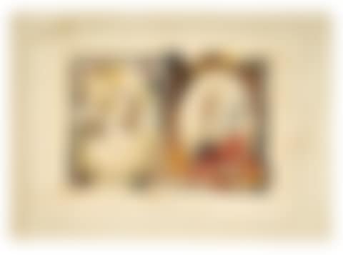 TWO WATERCOLOURS FROM THE RAJ SERIES (preview)