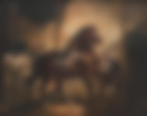 Horses in the stable (preview)