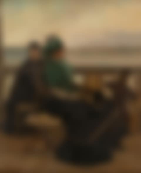 Women looking at the sea (preview)