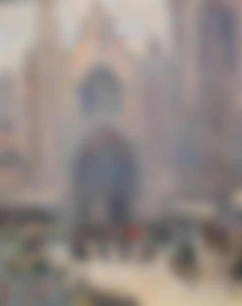 The market in front of the cathedral (preview)