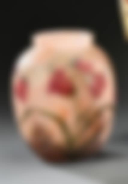 Campanulaceae Ovoid vase with hemmed neck (preview)
